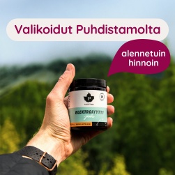 Puhdistamo jopa 20 %